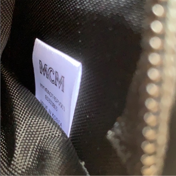 NWT MCM Ottomar Monogrammed Leather Trolley - Picture 5 of 8